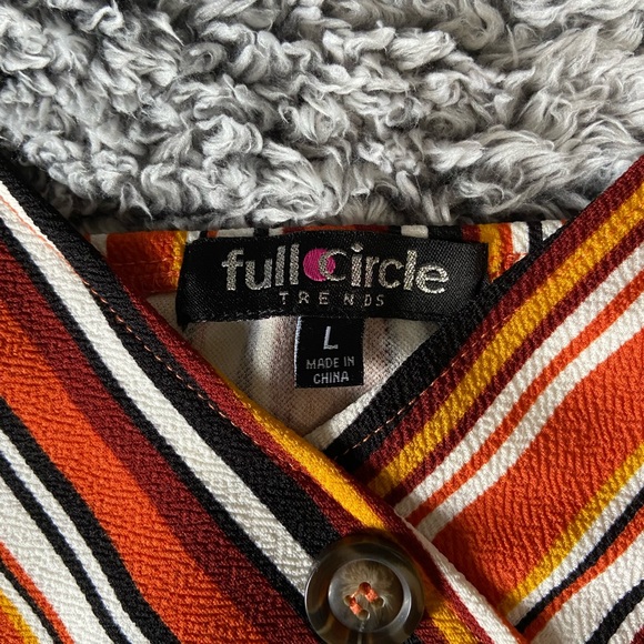 Vertical Striped Dress - Picture 3 of 5